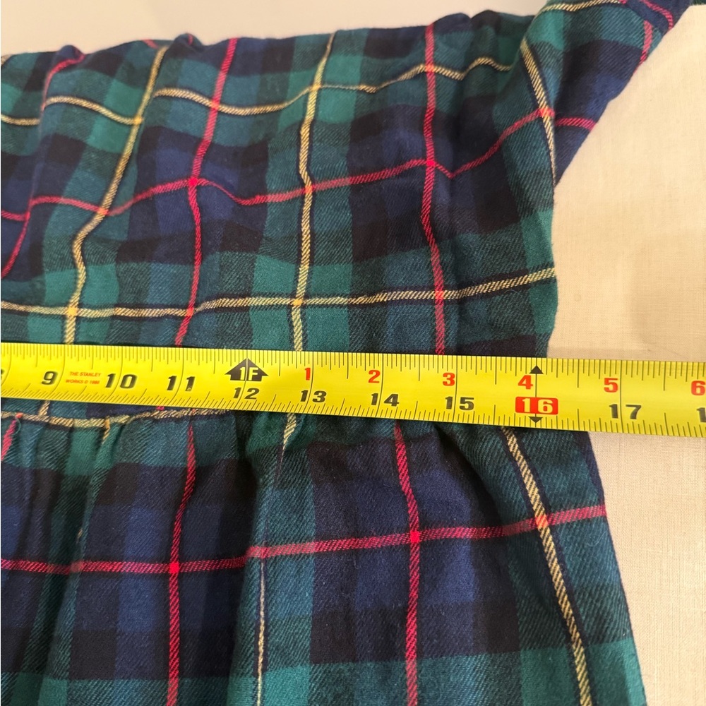 The Children’s Place, Women’s Plaid Fleece Long Sleeve Dress, Size L - Picture 10 of 13